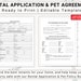 Rental / Lease Application & Pet Policy Bundle | Find the Best Tenants ...