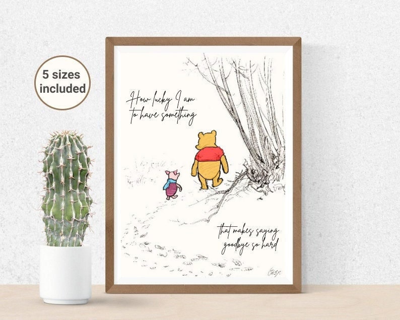 This is Fine Dog and Eeyore Mash up Art Print, Funny Artwork Wall Decor,  Picture Poster Painting 