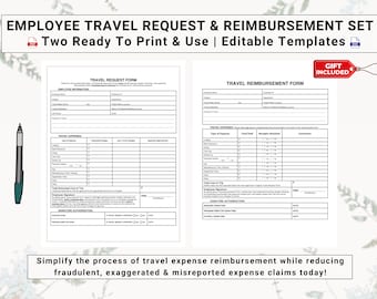 Reise- und Spesenrückerstattungsset für Mitarbeiter | Erstellen Sie automatisierte Systeme, um die Reisekosten von Mitarbeitern zu sammeln und zu genehmigen