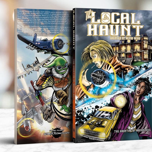 The Local Haunt - Volume 1 // Trade Paperback // Action INK Comics // Graphic Novel // Issues 1 - 5 Collected //