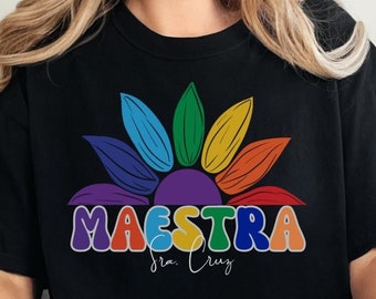 Custom Spanish Teacher Shirt- Marstra Tee