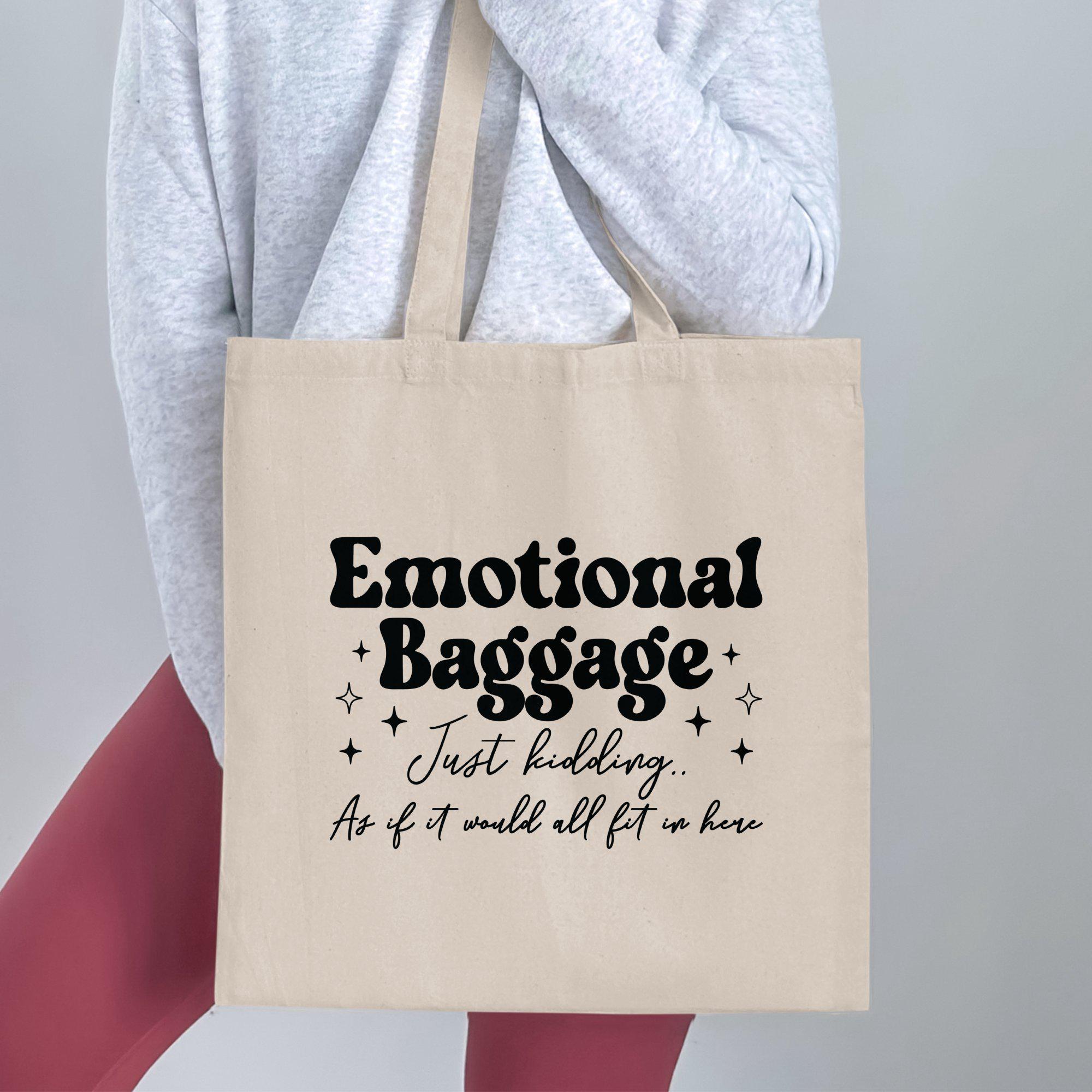 Beach Bag Ll Bean Dog Bag Funny Tote Bag, Emotional Baggage