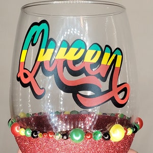 Custom Stemless Wine Glass