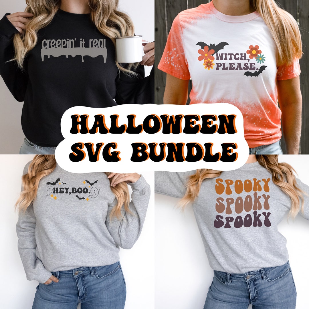 Halloween Svg Bundle Spooky Halloween Svg Bundle Etsy