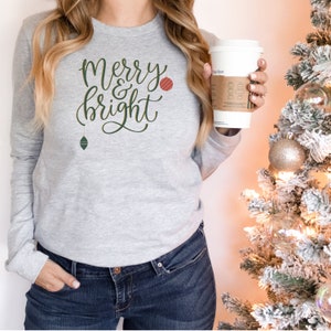 Merry & Bright SVG, Have Yourself A Merry Little Christmas SVG, Weihnachten SVG designs