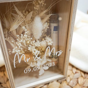 Hochzeitsgeschenk Geschenkbox Geldgeschenk Hochzeit Blumenbox Bild 7