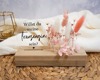 Trauzeugin fragen | Trauzeugin Geschenk | Brautjungfern Geschenk | Brautmutter Geschenk