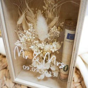 Hochzeitsgeschenk Geschenkbox Geldgeschenk Hochzeit Blumenbox Bild 8