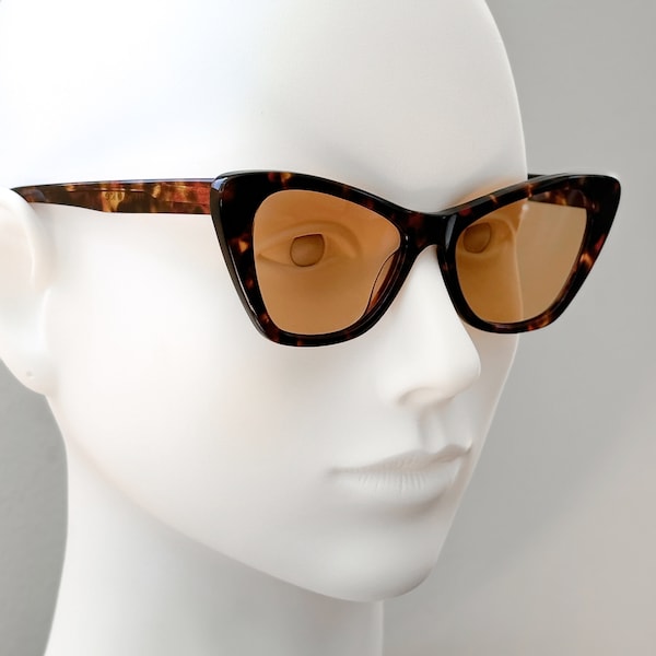 TORTOISESHELL CATEYE Sunglasses [OF-002] (W2)