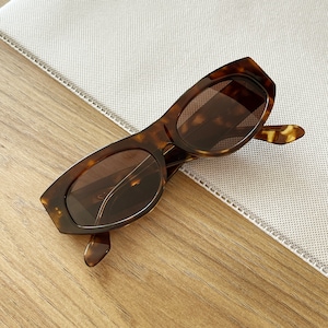 903 Archive Saint Shevoke Sunglasses - brown tortoiseshell sunglasses