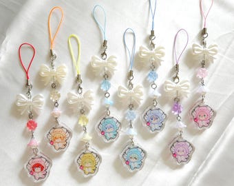 Honkai Star Rail Dromas Vol.1 HSR beaded acrylic charm | cute phone charms for bags, pouches , itabags, purse, phones