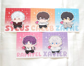 LADS glitter print | cute prints for bujo, deco, journaling, planner, pen pal