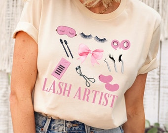 Lash Artist Shirt, Lash Tech Gift, Lashes Artist Tshirt, Lash Tech Tee, Lash Artist Gifts