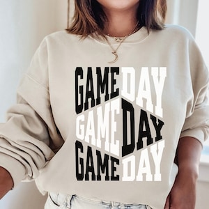 Gameday Sweatshirt, Football Gameday Sweater, Game Day Crewneck for Women and Men, Unisex Gameday Sweater
