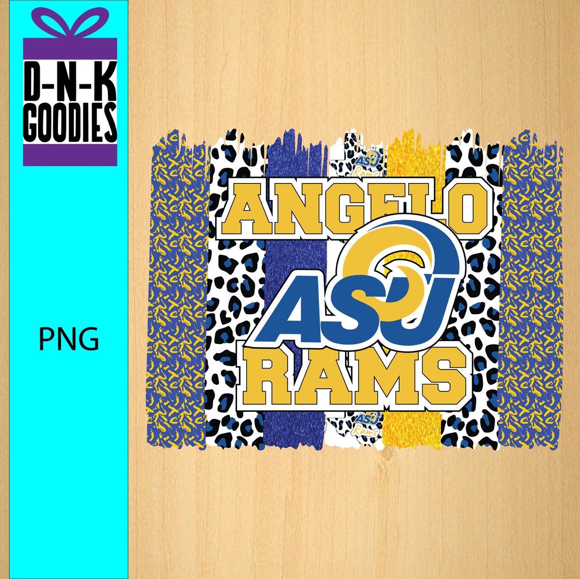 ASU Rams PNG Brushstrokes Sublimation File Digital Download Etsy