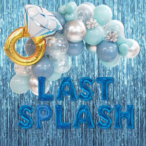 Last Splash Final Flamingle Bachelorette Bridal Party Decor Bridal Shower Theme party Beach Bachelorette Party Balloon Pine Apple Flamingo