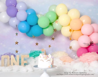 Pastel Rainbow 1st Birthday Balloon Garland kit | Pride gay theme Balloon Garland DIY Kit | Pride Rainbow Baby Shower | ice cream party