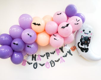 Happy Booday | Witch Bash Halloween Party | A Baby Is Brewing Halloween Themed Baby Shower Decorations | Trick or Treat Boo-tique Bonanza
