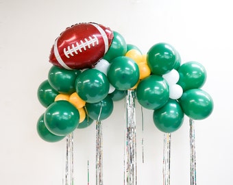 Football Birthday | Football Balloon Garland Balloon Garland  Party Football Baby Shower Balloon Football Game Day Party | 1st Year Down