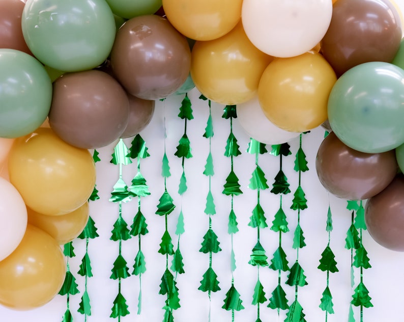 one happy camper birthday party balloon arch decoration kit Camping 1st Birthday Party Happy Camper 1st birthday camp bear balloon image 4