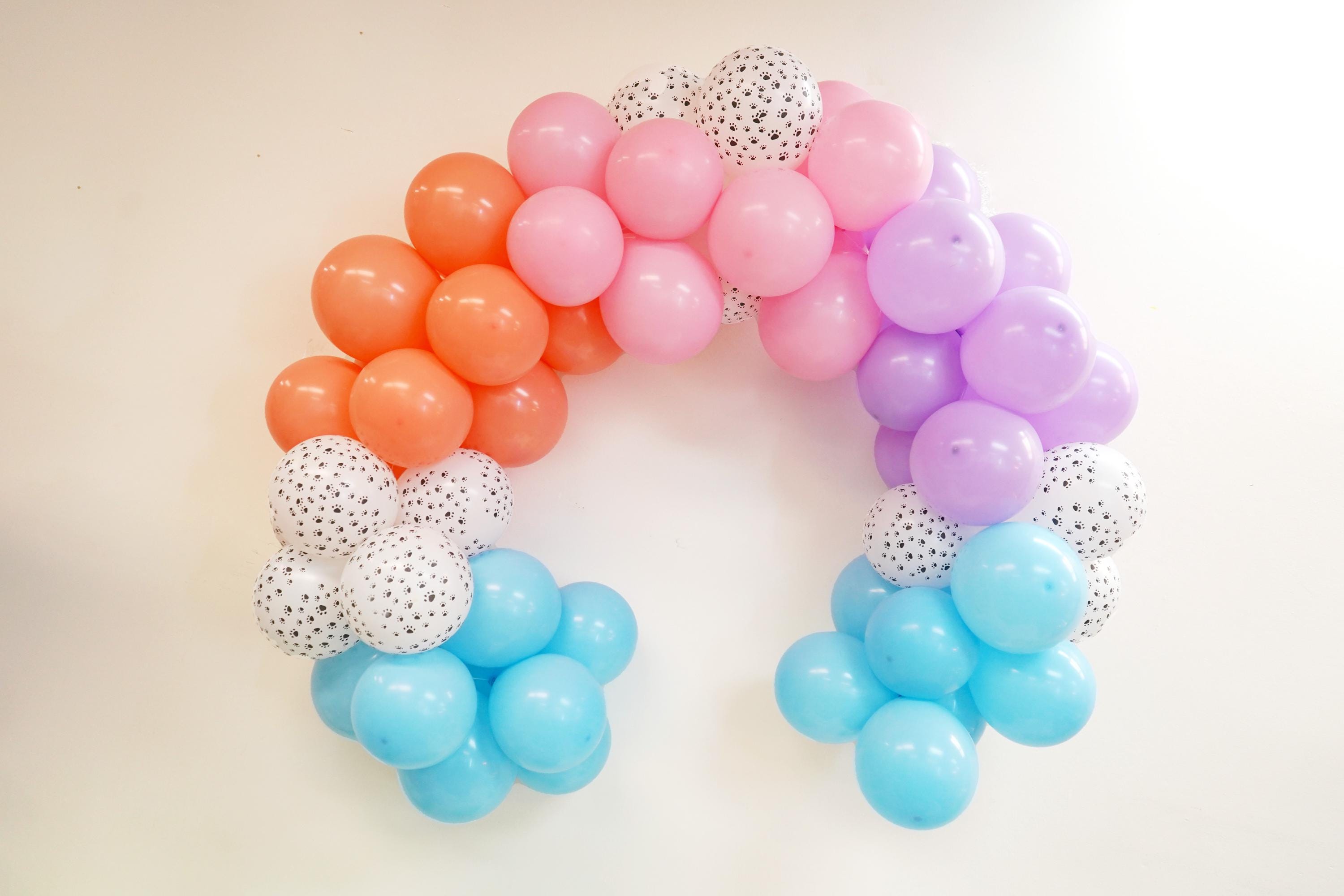 Rainbow Pastel Balloon Garland