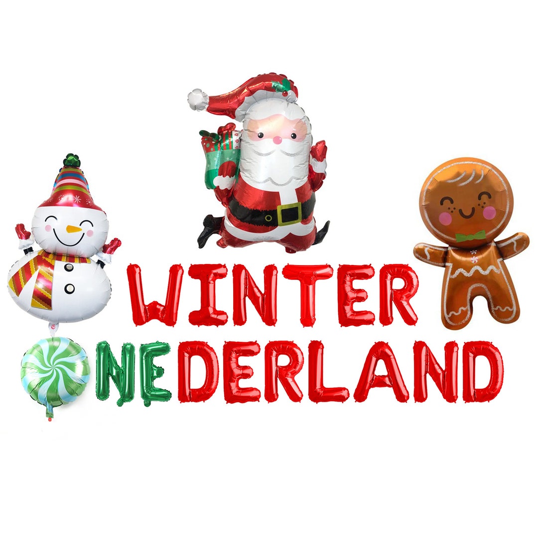Winter 1st Birthday Winter Onederland Balloon Banner First Birthday winter-1st-birthday-winter-onederland-balloon-banner-first-birthday