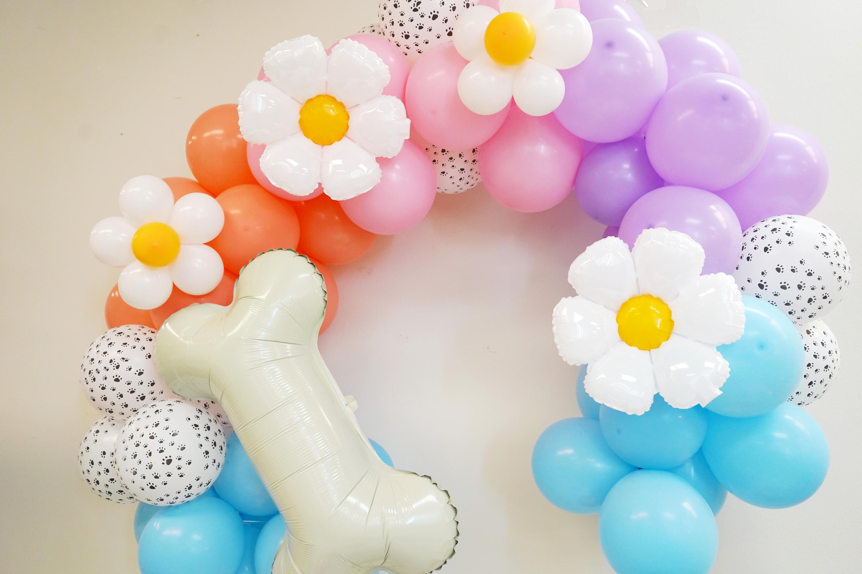Rainbow Pastel Balloon Garland