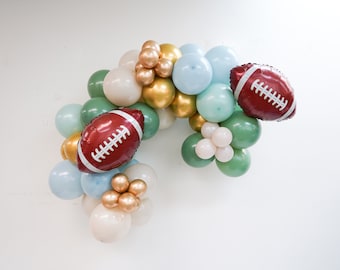 Football Party Decor |Football Balloon Garland for Birthday Party Baby Shower Balloon Arch Kit | Superbowl Party Decor | In my football era