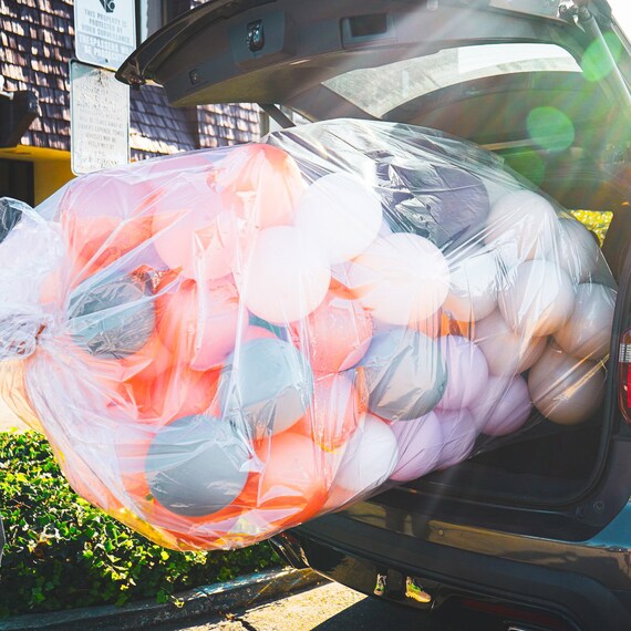 Jumbo Transparent Balloon Storage Bag, Large, 98*60 Inch