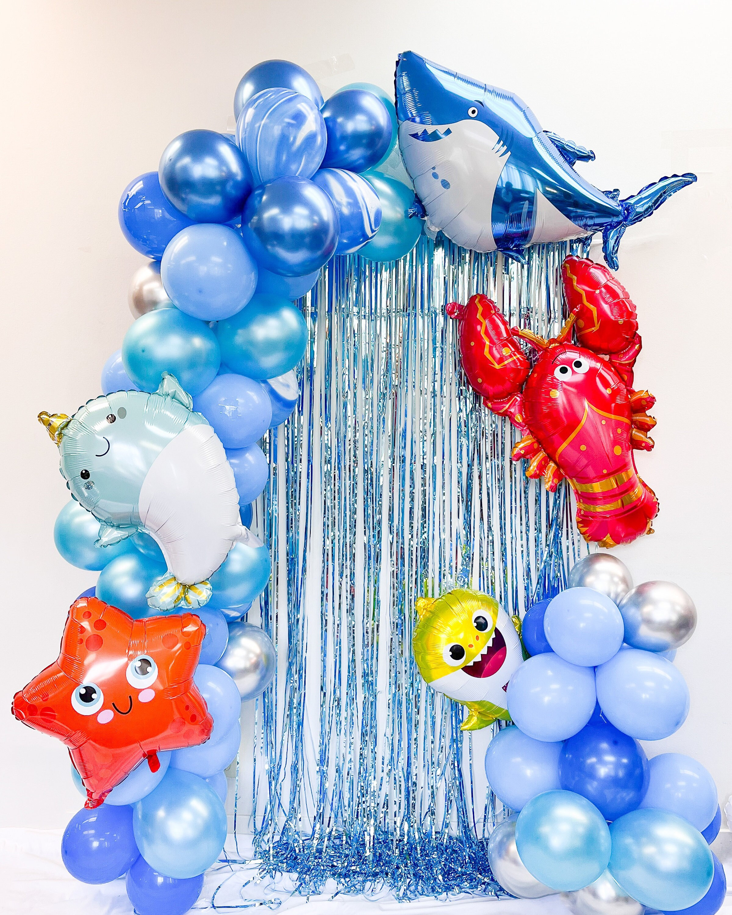 Mermaid Party Rainbow Bubble Garland Under the Sea Party