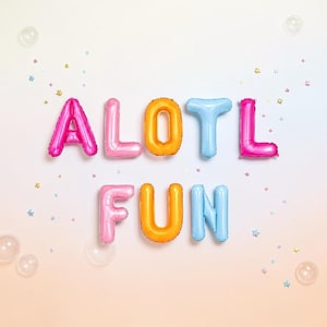 Guirnalda de globos Alotl Fun: Decoraciones para fiestas de cumpleaños con temática de ajolotes y acuarios. Artículos para fiestas infantiles. imagen 1