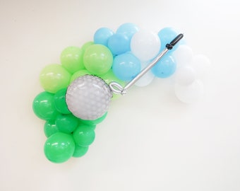 Lets Par Tee Golfing Birthday Party Golf Birthday Balloon garland | 4th FORE Balloons | Hole in one 1st birthday Fore 4th Birthday