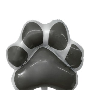 20in Dog Paw Balloon | Doggie Birthday Decorations | Doggie Puppy | Dog Party Puppy Birthday Party Decoration Balloon