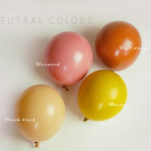 Boho Fall theme neutral color balloon garland | Arch Balloon Garland DIY Kit | Boho Earth tone balloon DIY