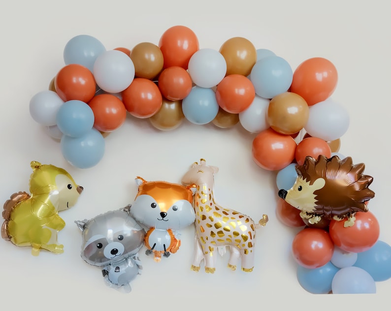Woodland Balloons Arch / Garland  Woodland baby shower image 1