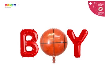 Madness March baby shower gender reveal | Basketball themed Gender Reveal Its A BOY Gender Reveal Balloon Banner