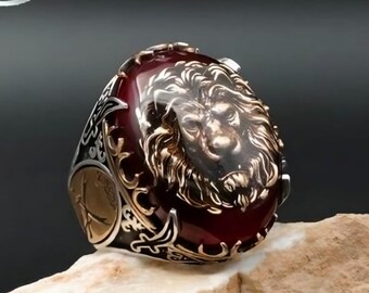 RED WARRIORS Rペンダント Red Lab Created Ruby Rhodium Over Sterling Silver Ring 1.41