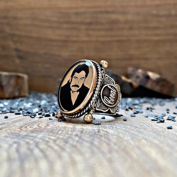 Personalized Sterling Silver Portrait Ring - Capture Unforgettable Memories