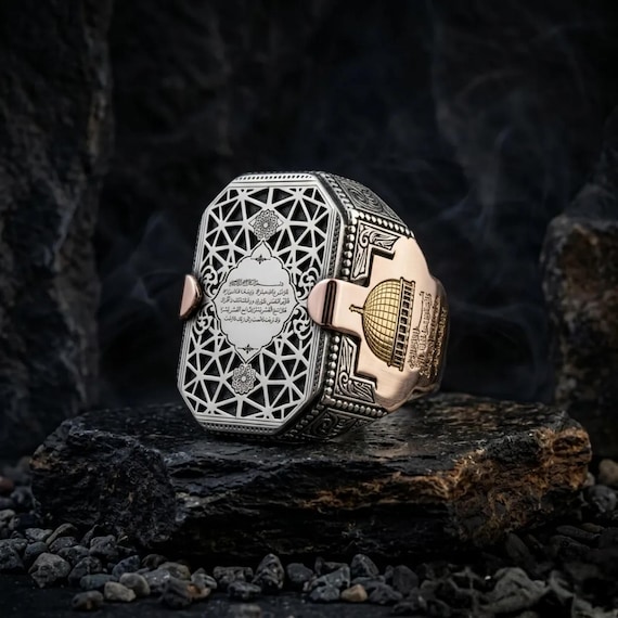 Inshirah Felak Nas 925 Silver Men’s Ring