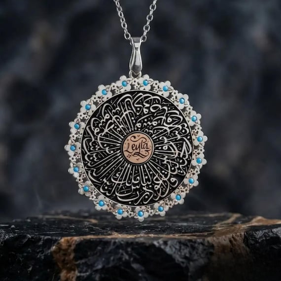 Personalized Name Necklace for Women – Micro Zircon Sterling Silver Necklace