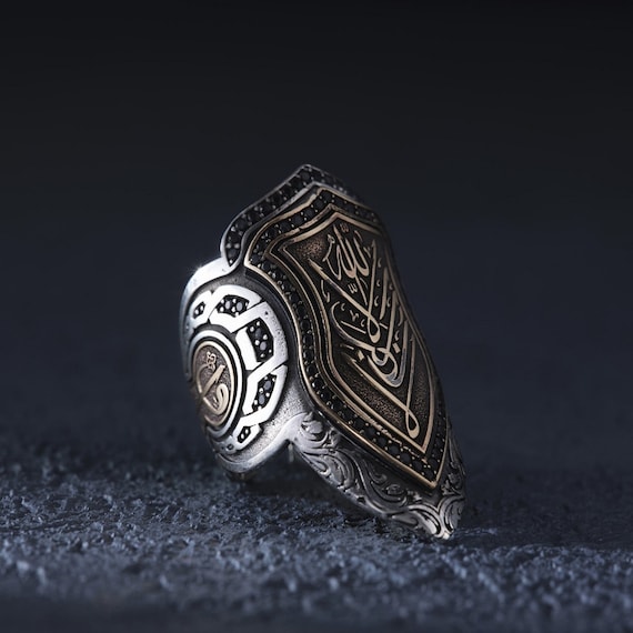 Archer Thumb Sterling Silver Ring: Ottoman Men's Ring