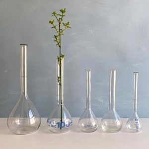 1 x Vintage long neck flask 100 ml