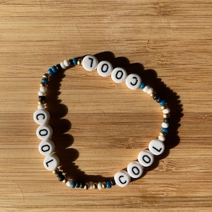 Cool Cool Cool - Jake Peralta Zitat - B99 - Brooklyn 99 - Inspiriertes Rocailles Perlenarmband