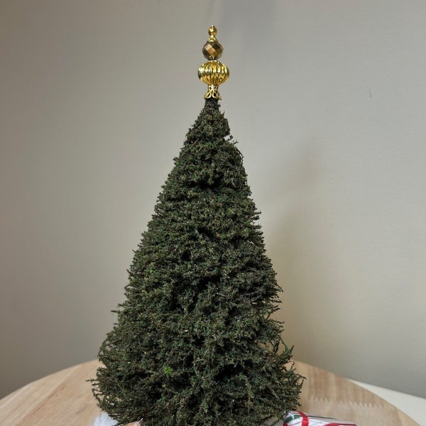 1:12 Scale Miniature Christmas Tree Topper, Dollhouse Christmas Decoration, Miniature Xmas Decoration, Diorama, Room Box, Dollhouse Tree