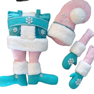 Santa Clause Wreath Attachment, Christmas Wreath Attachment,Santa embellishment,Santa Decor, #WAAM