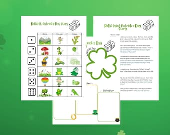 Printable Roll A St Patrick's Day Story: Homeschool Resource (Printable)