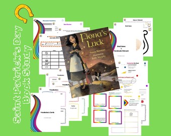 St. Patrick's Day, Fiona's Luck Book Study, March Educational Lessons