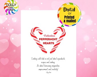Picture Recipe, Valentine desert, heart treats, Kids Cook, Valentine Chocolate Hearts, Homeschool Curriculum