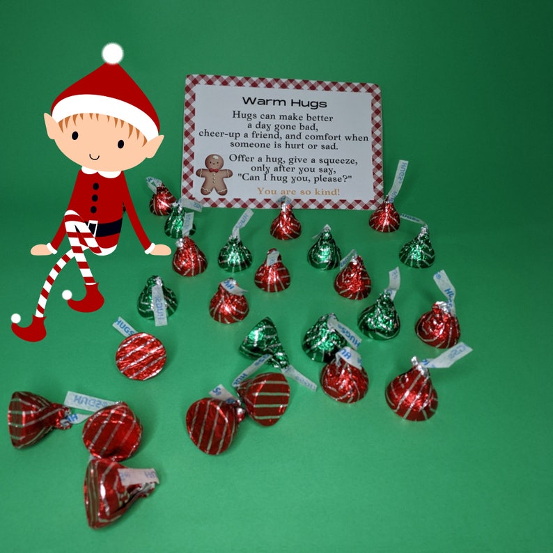 Printable Christmas Advent, 30 Days of Christmas, Elf Christmas Advent