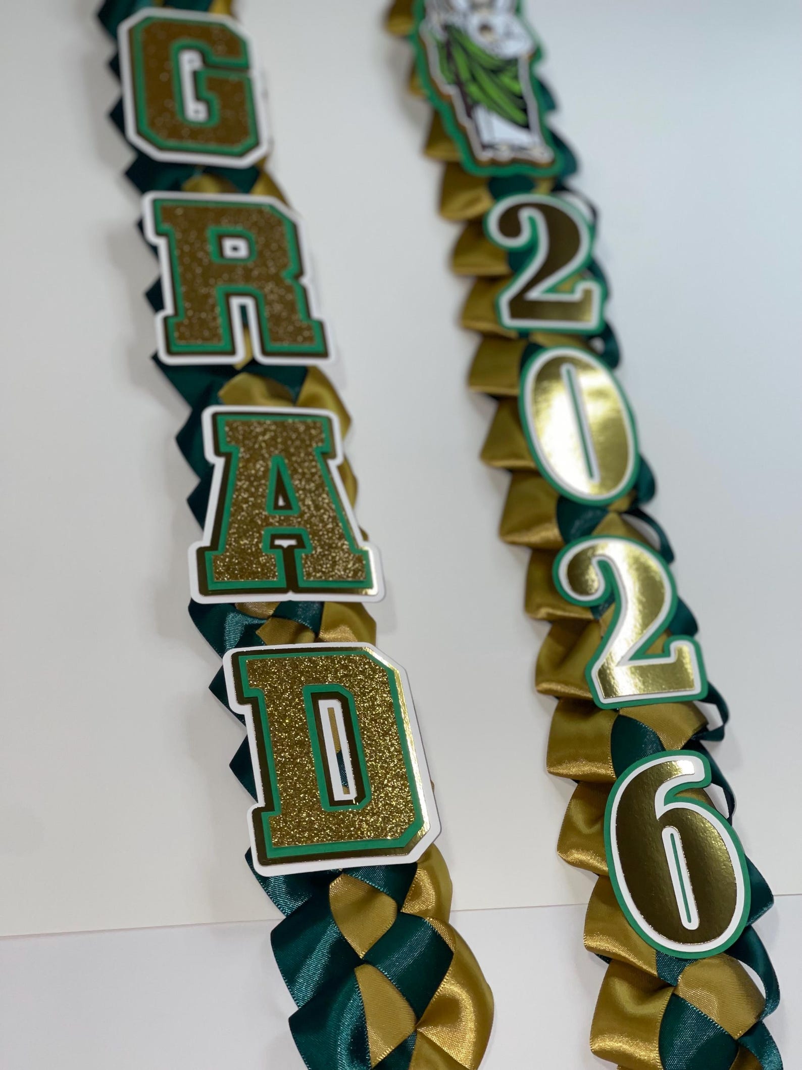 San Judas Tadeo Graduation Lei – Custom Satin Ribbon, Class of 2026 - Etsy